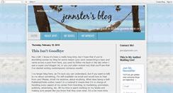 Desktop Screenshot of blogging.jennster.com